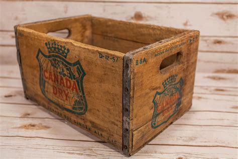 vintage metal storage box|old wooden boxes and crates.